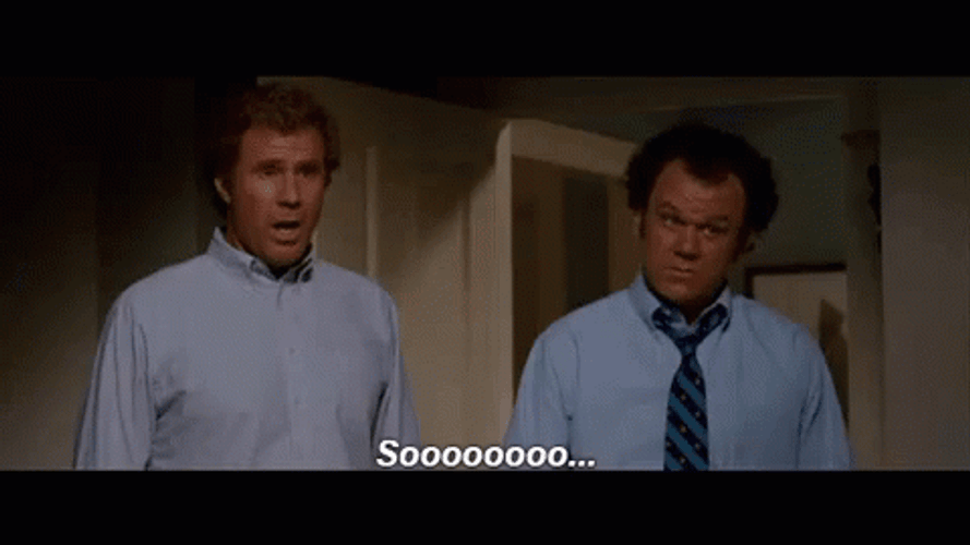 Step Brothers Interview Confused Brennan And Dale GIF