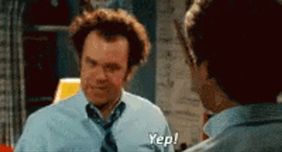 Step Brothers Interview Excited Dale Yep GIF