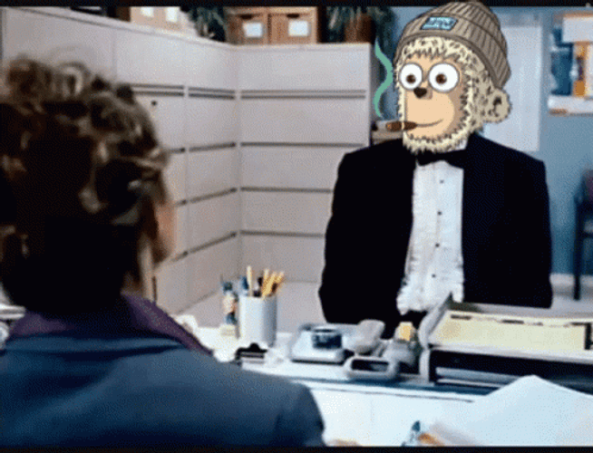 Step Brothers Interview Monkey Prying Meme GIF