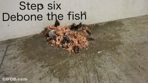 Step Six Deboning Fish GIF