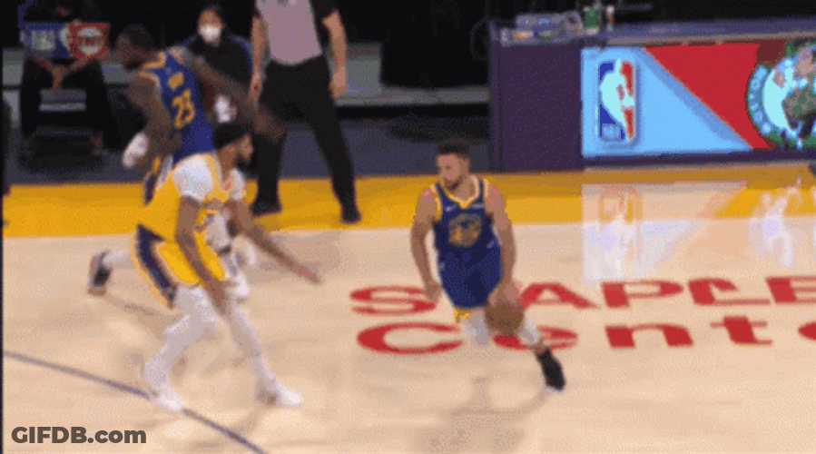 Steph Curry 3 High Jump GIF