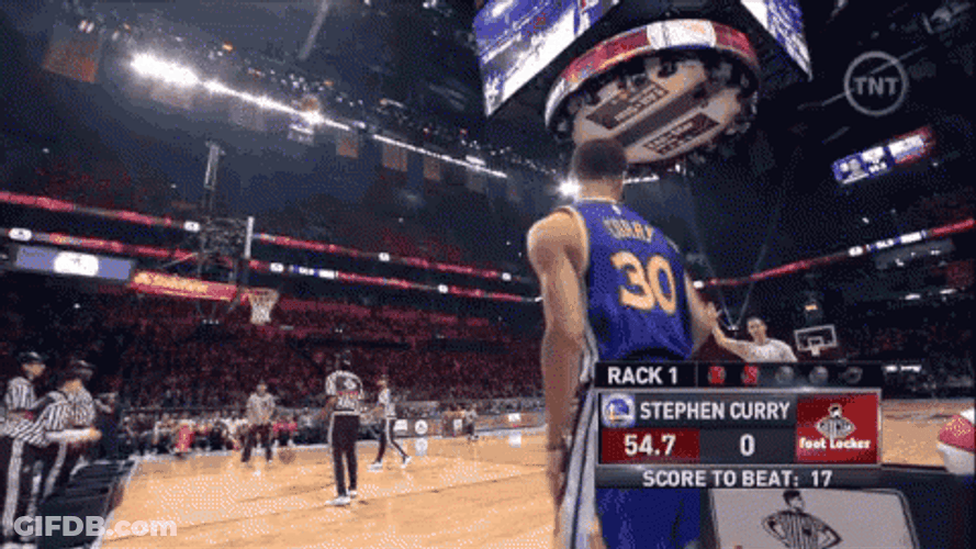 Steph Curry 3 Points GIF