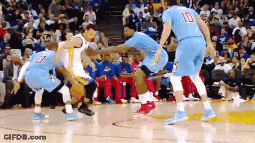 Steph Curry 3 Shot Three Points GIF