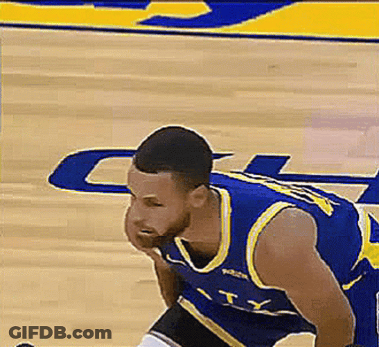 Steph Curry 3 Smiling Wide GIF