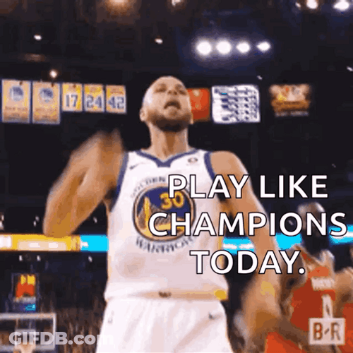 Steph Curry Dunk Champion GIF