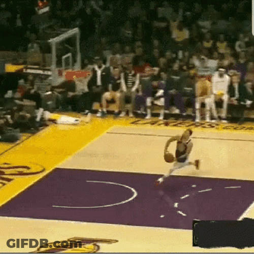 Steph Curry Dunk Interview GIF