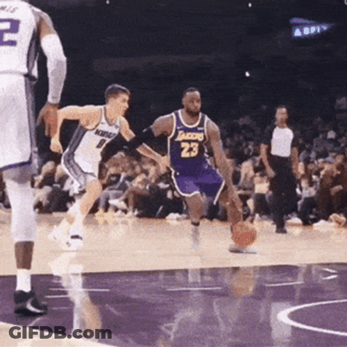 Steph Curry Dunk Lakers GIF