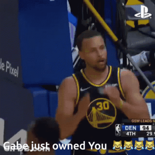 Steph Curry Dunk Sleepy GIF