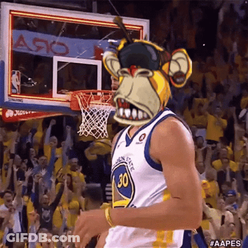 Steph Curry Dunk Yes Got It GIF