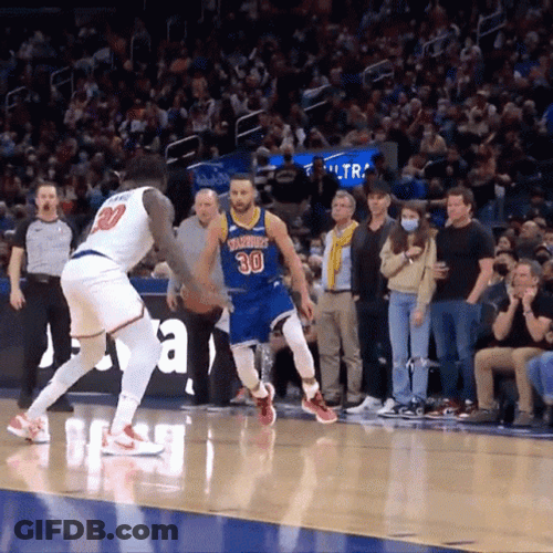 Steph Curry Got Shot Dunk GIF