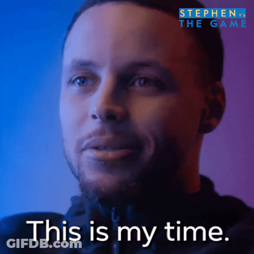 Steph Curry Night Night This Is My Time GIF