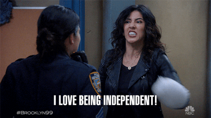 Stephanie Beatriz I Love Being Independent GIF