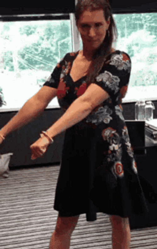Stephanie Mcmahon Funny Dance GIF