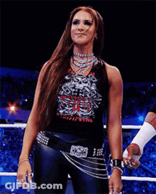 Stephanie Mcmahon Mighty Stand GIF