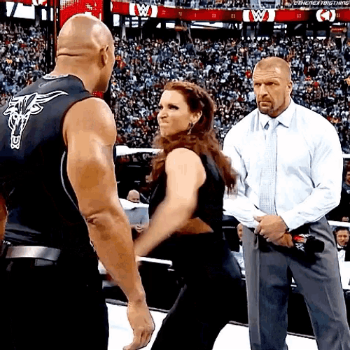 Stephanie McMahon Slap GIF