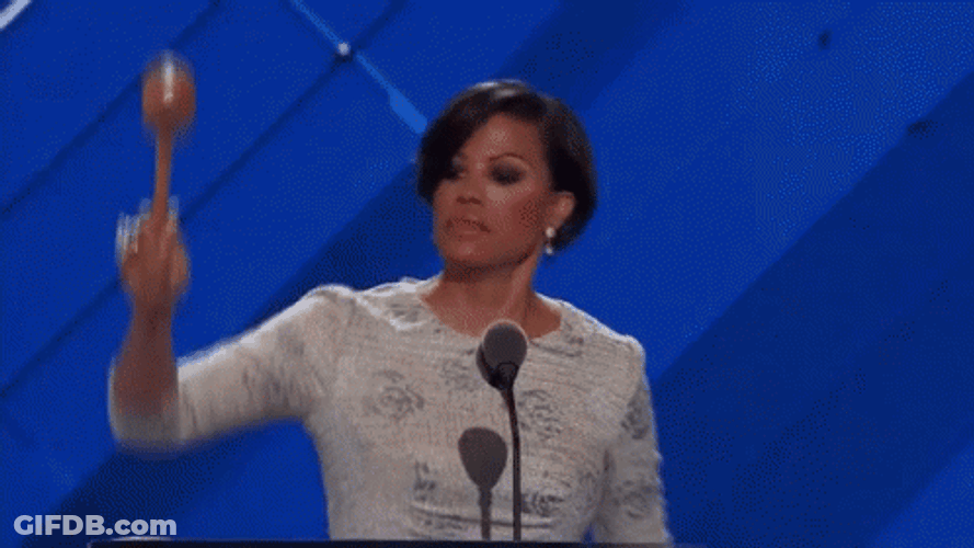 Stephanie Rawlings Blake Hitting Gavel GIF