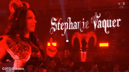 Stephanie Vaquer Is A Female Wrestler With Horns GIF
