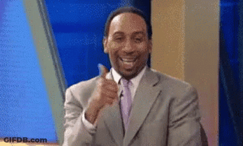 Stephen A Smith Mean Mug GIF