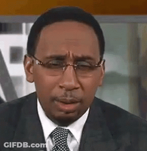 Stephen A. Smith You Serious Clark GIF