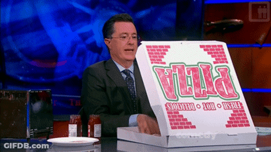 Stephen Colbert Doing Fast Typing GIF