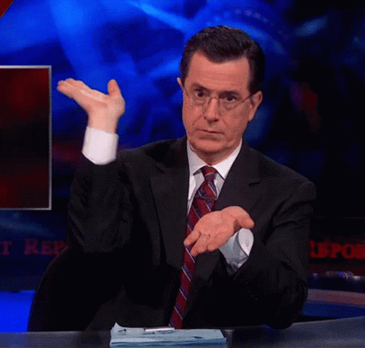 Stephen Colbert Sarcastic Clap GIF