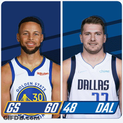 Stephen Curry And Luka Dončić GIF