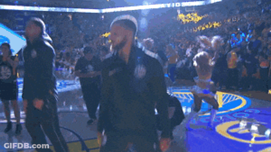 Stephen Curry Dancing Claps GIF