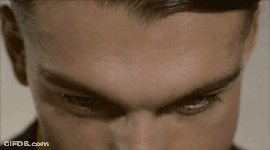 Stephen James Eyes Side Profile GIF