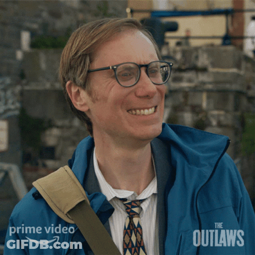 Stephen Merchant Is Feeling Uncomfortable GIF