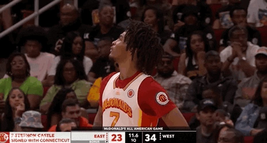 Stephon Castle Looking Upward GIF