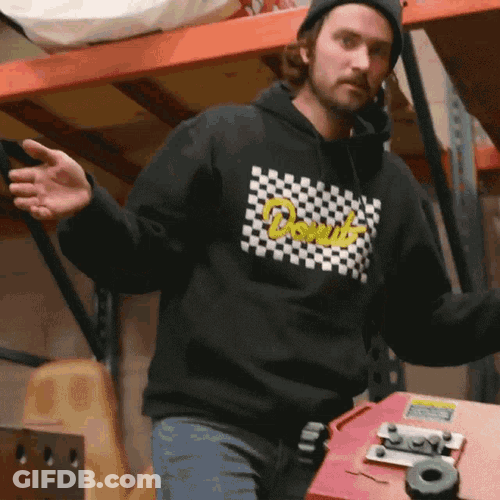 Stepping Back Zach Jobe GIF