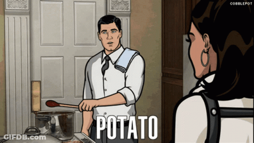 Sterling Archer Cooking GIF