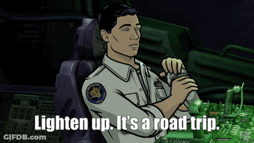 Sterling Archer Lighten Up GIF