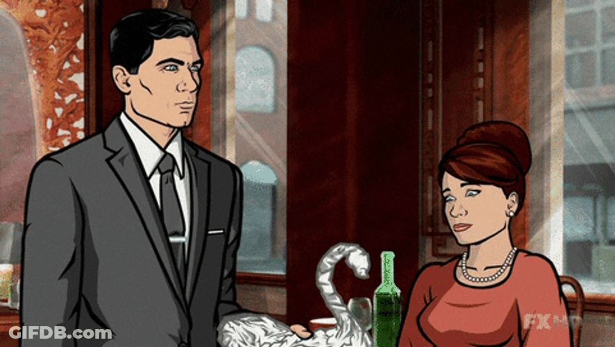 Sterling Archer Trying To Be Funny GIF