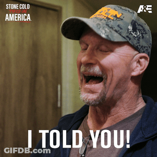 Steve Austin I Told You GIF