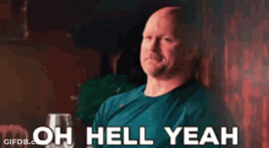 Steve Austin Stone Cold Hell Yeah GIF