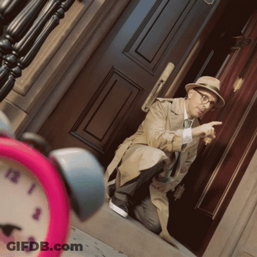 Steve Blues Declares It Mystery GIF