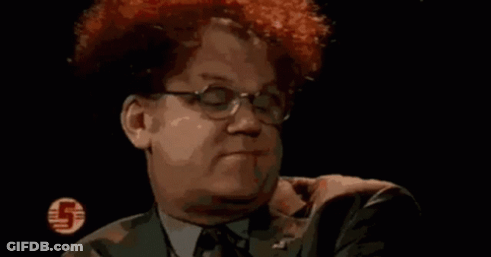 Steve Brule Disappointed Face GIF