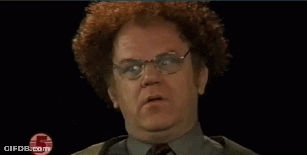 Steve Brule Shocked Reaction GIF