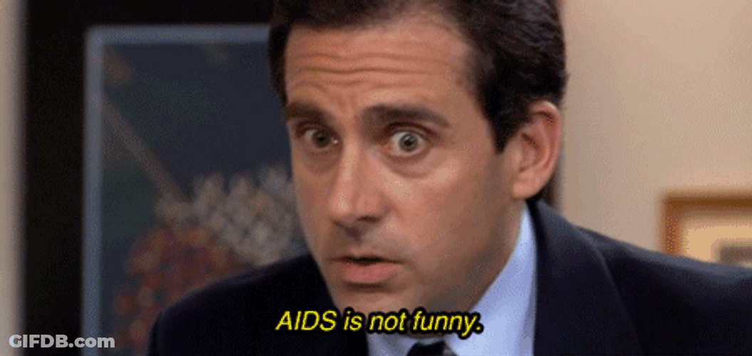 Steve Carell Aids Is Not Funny GIF