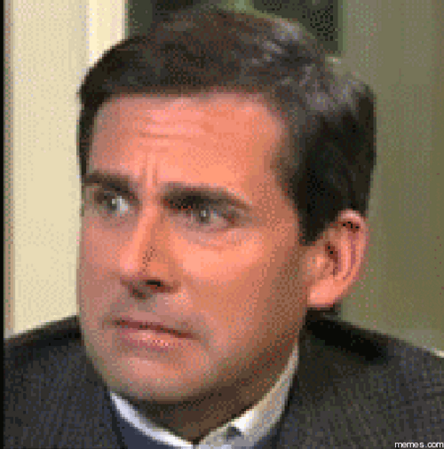 Steve Carell Nasty Reaction GIF