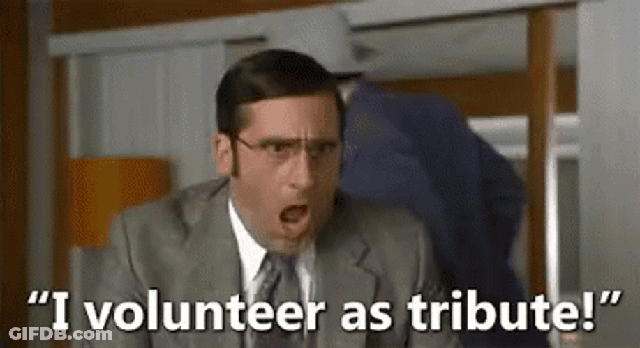 Steve Carell Volunteer As Tribute GIF