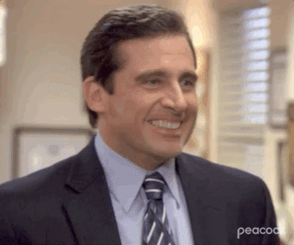 Steve Carell Yeah Ok Smile GIF