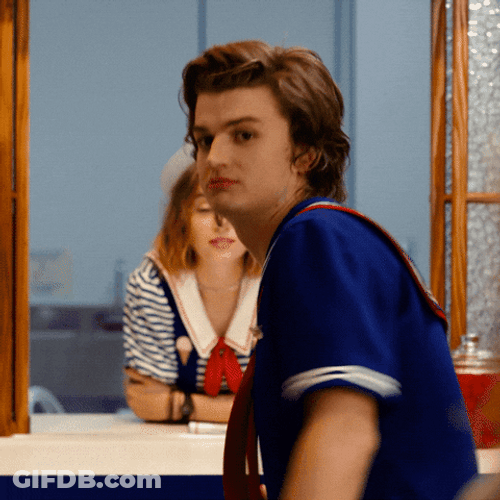 Steve Harrington Ahoy Ladies GIF