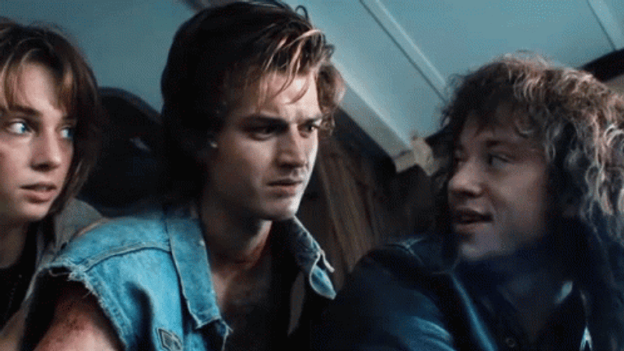 Steve Harrington Eddie Big Boy GIF