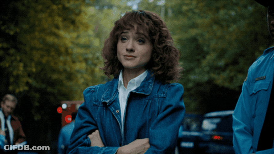 Steve Harrington Nancy Wave GIF