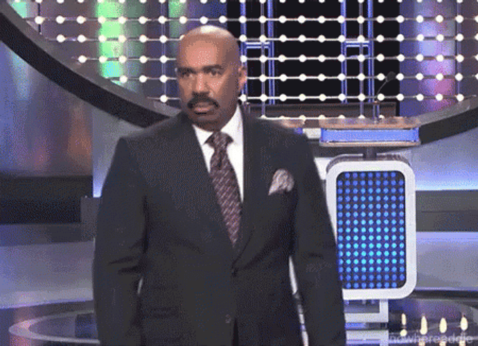 Steve Harvey Ahh Reaction GIF