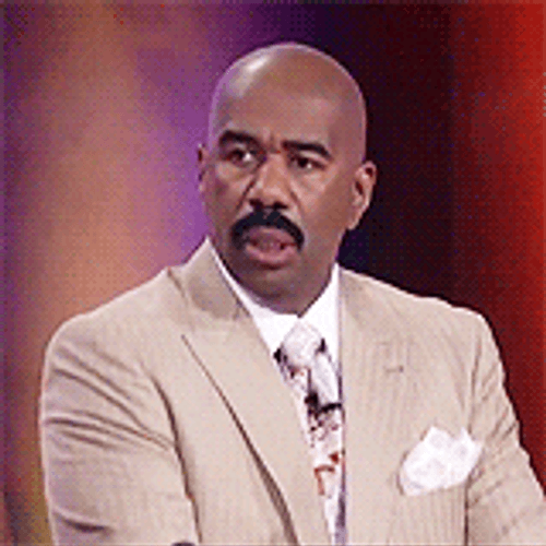 Steve Harvey Confused Reaction GIF