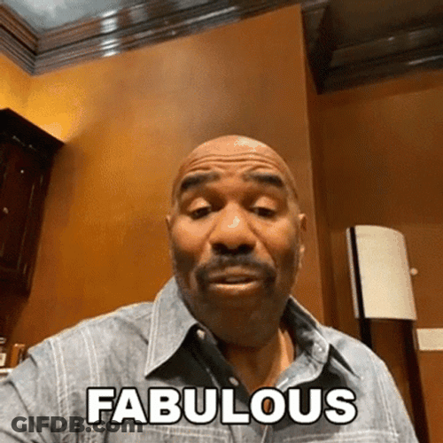 Steve Harvey Fabulous GIF