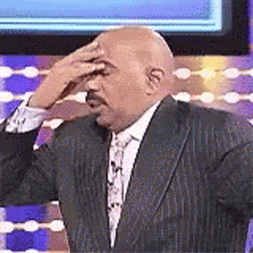 Steve Harvey Facepalm GIF